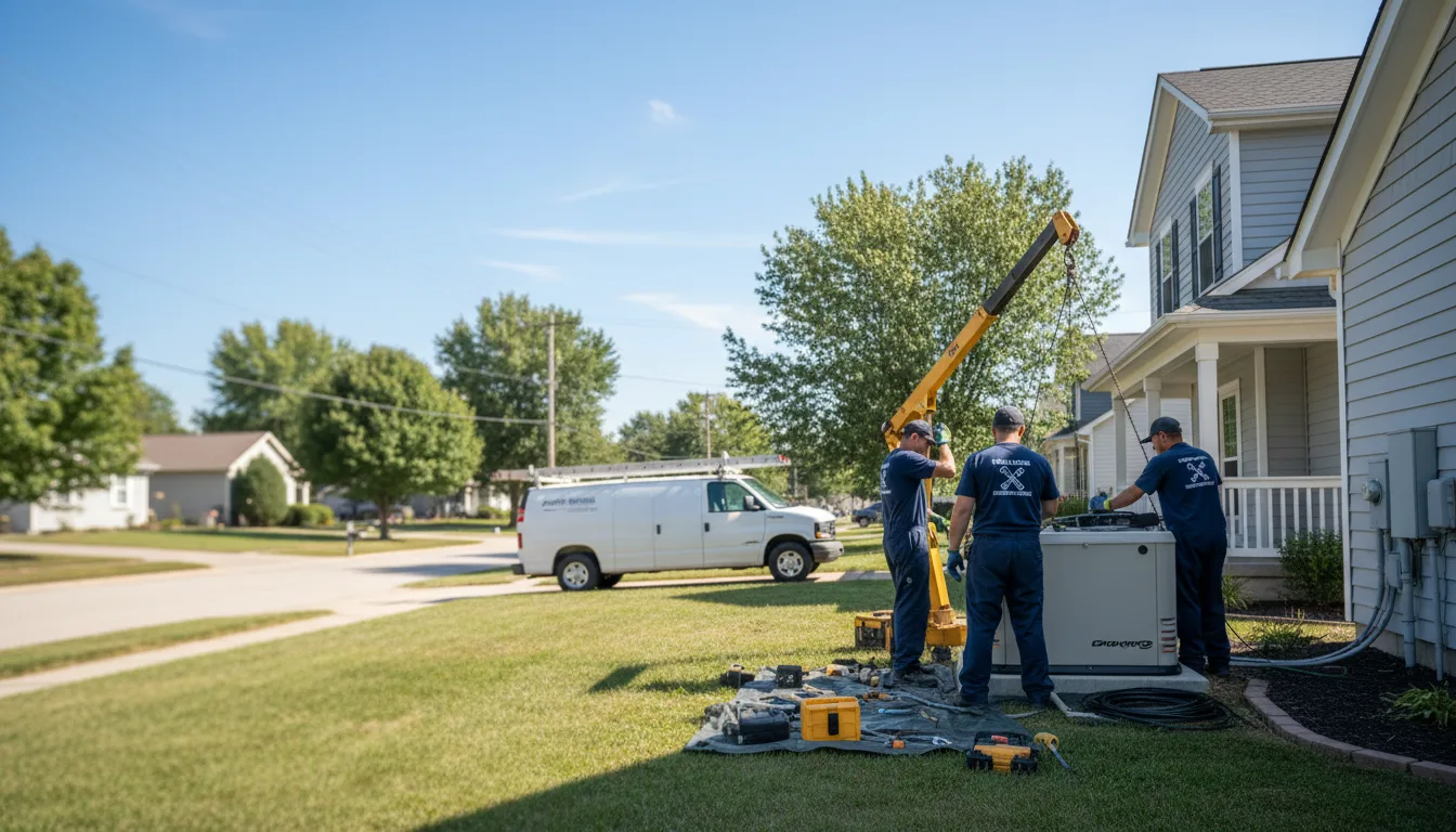 Generator Installation in Rosanky, TX near me
